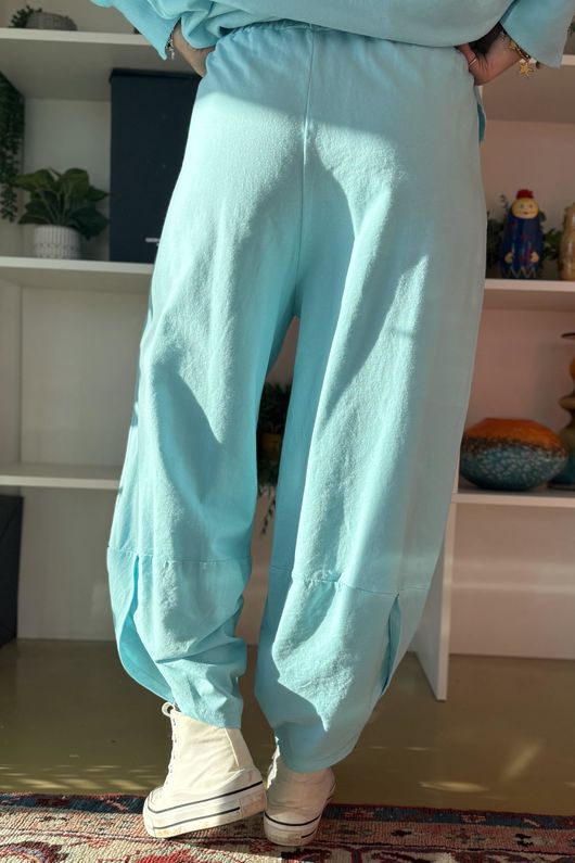 Lagen Shelby Sweatshirt Barrel Pant Aqua - 